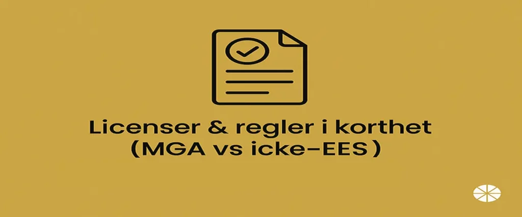 Vilka spellicenser är bäst för att spela VPN casino