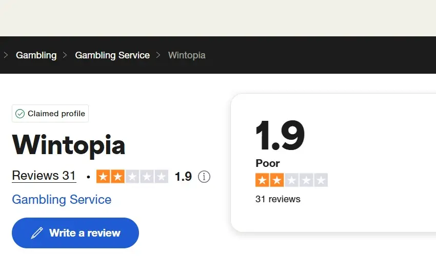 Wintopia casino