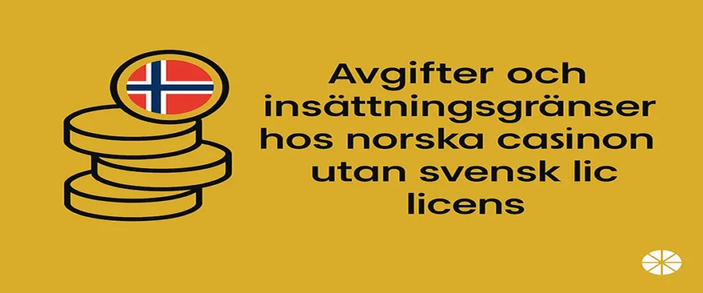 Avgifter och insättningsgranser på casino Norge