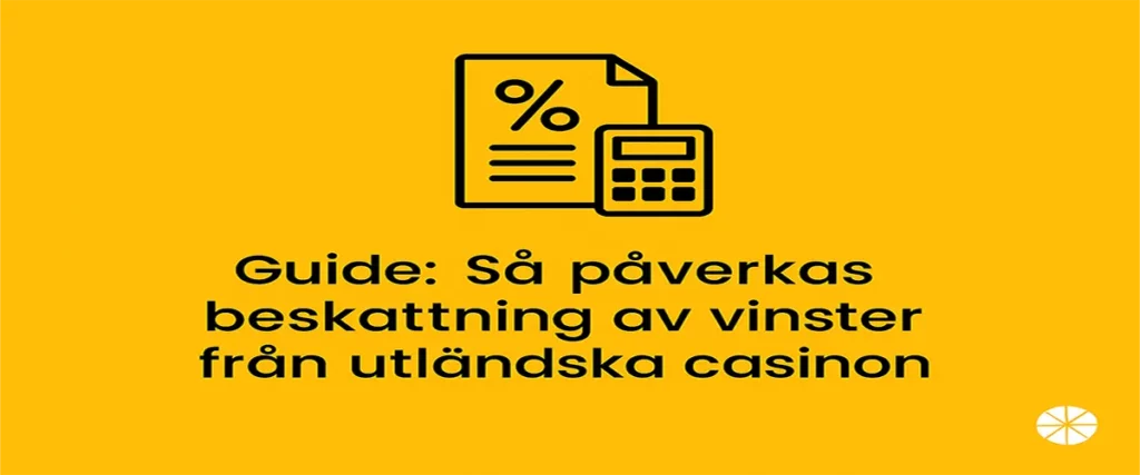 Beskattning av vinster från casino utan Spelpaus
