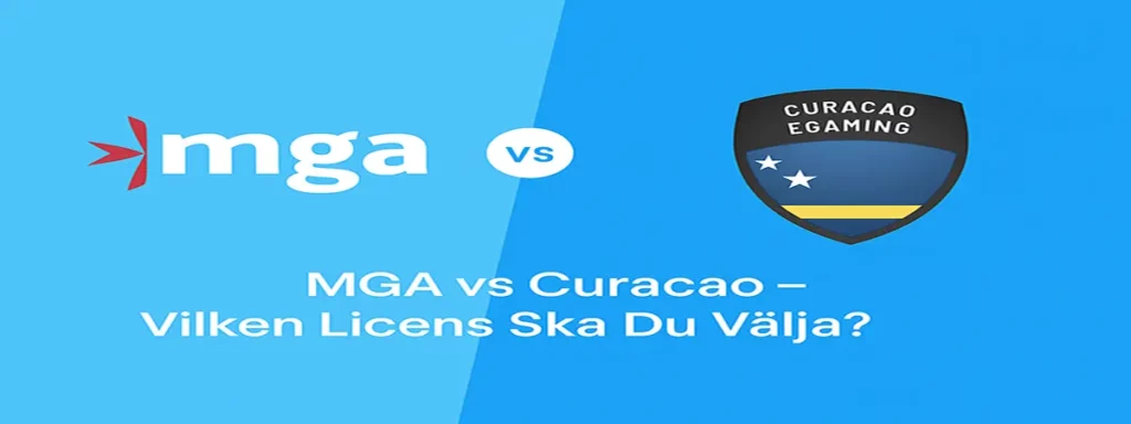 MGA vs Curacao - Vilken licens ska du välja