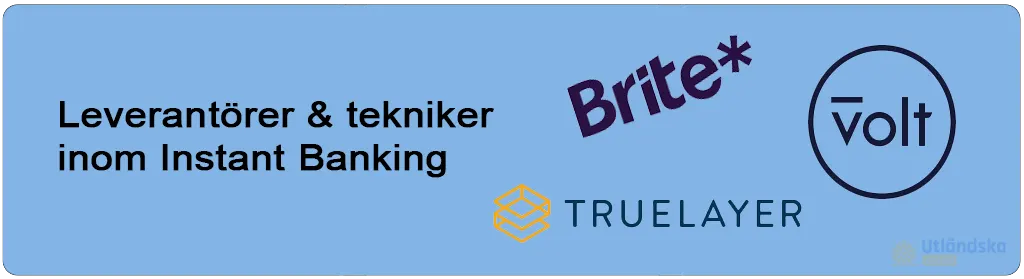 Leverantörer av Instant Bank Metoden