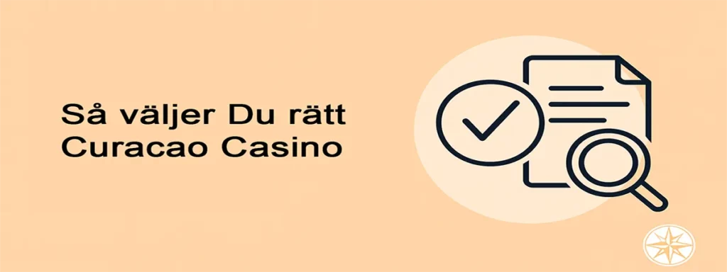 Så väljer du rätt Curacao casino