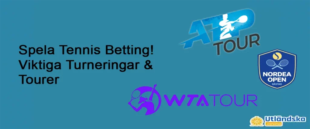 Spela Tennis Betting Online på bästa tourer
