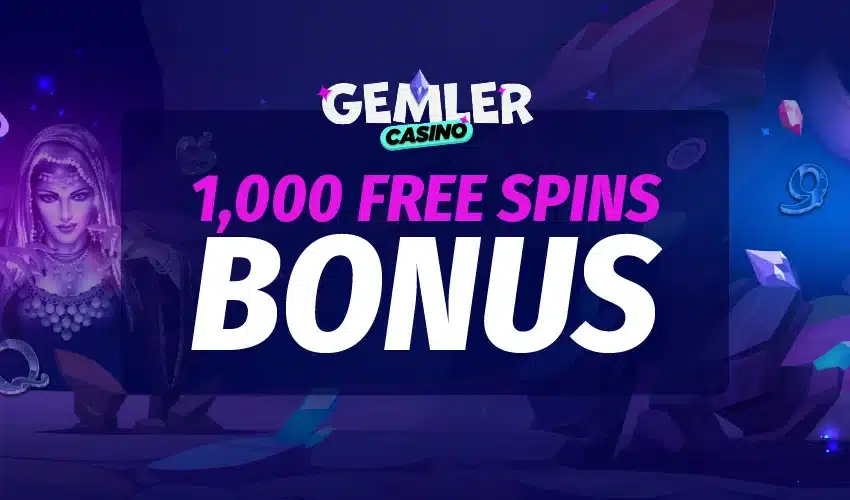 Gemler casino bonusar. Gemler casino 1,000 Free Spins Bonus.