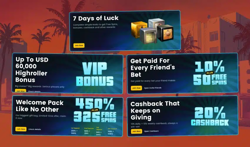 Snatch casino bonusar. 7 days of luck. Complete simple tasks to get free spins, bonuses, cashback and other rewards, join now. Up to USD 60,000 High roller bonus VIP bonus, Big stakes? Big rewards. Serious players only. Join now, check details. Get paid for every friend's bet. Get paid for every bet your friend makes. 10% plus 50 free spins. Welcome pack like no oher. Our biggest gift bag. Limited-time offer, claim it now. 450% plus 325 free spins, join now, check details. Cashback that keeps on giving, 10% daily + 10% weekly cashback, always a win-win. Join now, open cashback. 20% cashback.