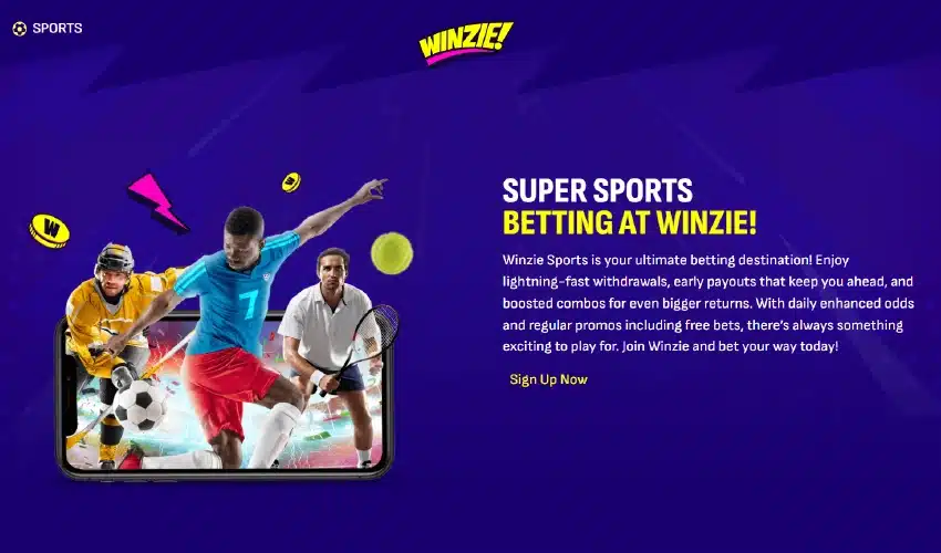 Winzie casinos sportsbook. Sports, Winzie, Super sports betting at Winzie! Winzie sports is your ultimate betting destination! Enjoy lightning-fast withdrawals, early payouts that keep you ahead, and boosted combos for even bigger returns. With daily enhanced odds and regular promos including free bets, there's always something exciting to play for. Join Winzie and bet your way today! Sign up now